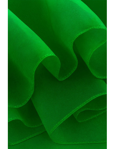 Organza stof - Groen