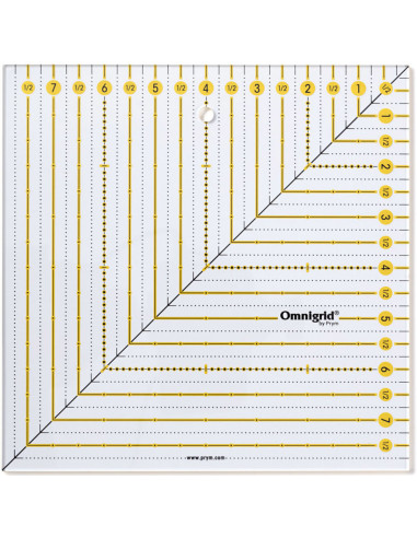 Omnigrid patchwork liniaal vierkant 8 x 8 inch
