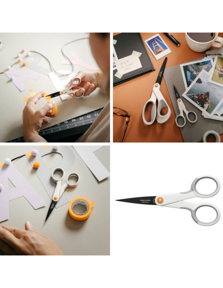 Fiskars antikleef Micro-tip schaar 13 cm