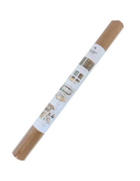 Bruin vegan papierrol - 50 x 100 cm