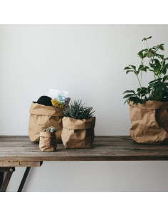 Bruin vegan papierrol - 50 x 100 cm 2