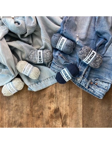 Katoen Denim myboshi