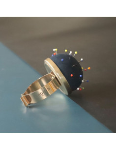 Bohin speldenarmband - Zwart 2