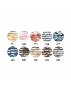 Set van 10 bollen Ricorumi Spray katoen 2