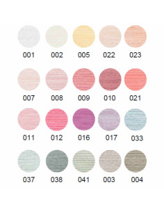 Set van 20 Ricorumi katoengaren bollen - Pastel 2