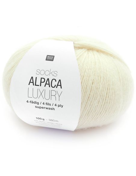 Alpaca Luxury sokkenwol Rico Design