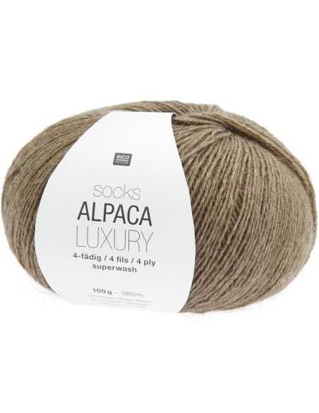 Alpaca Luxury sokkenwol Rico Design