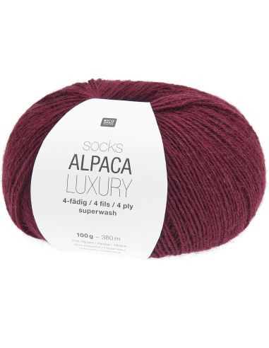 Alpaca Luxury 4-draads sokkenwol Rico Design