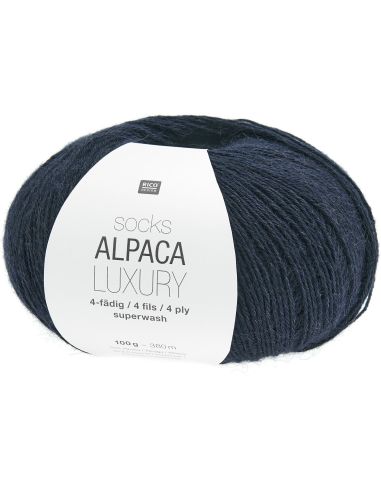 Alpaca Luxury 4-draads sokkenwol Rico Design