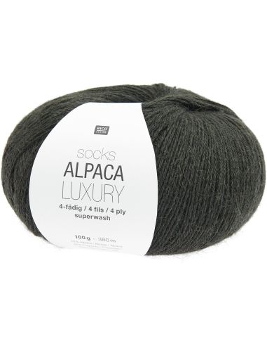 Alpaca Luxury 4-draads sokkenwol Rico Design
