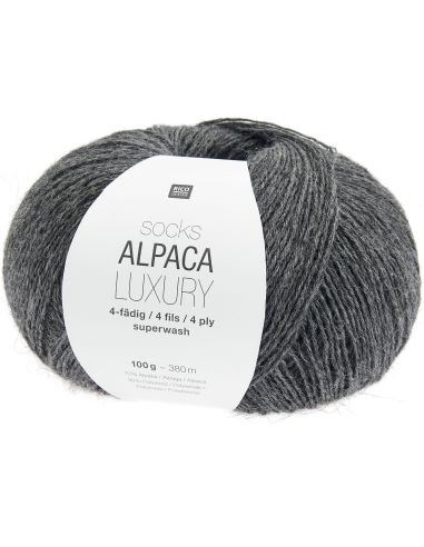 Alpaca Luxury 4-draads sokkenwol Rico Design