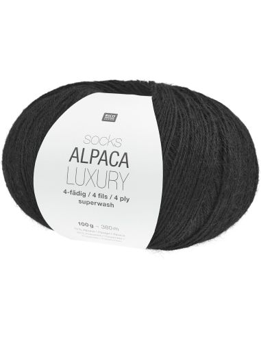 Alpaca Luxury 4-draads sokkenwol Rico Design