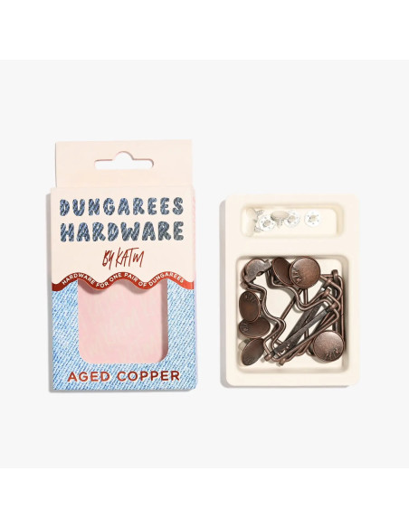 Gespset voor tuinbroeken - Koper