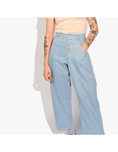 Jeans knopen en klinknagels set - Zilver