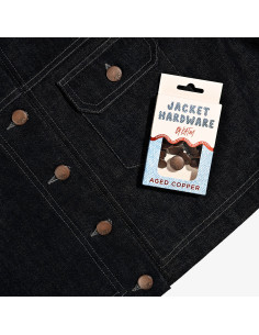 Jeans knopen set voor jassen - Koper 2