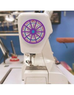 Schijfnotitie voor naaimachinenaalden