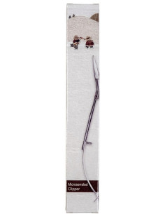 Recht punt microgetand pincetschaartje 12 cm Apliquick