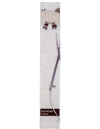Recht punt microgetand pincetschaartje 12 cm Apliquick
