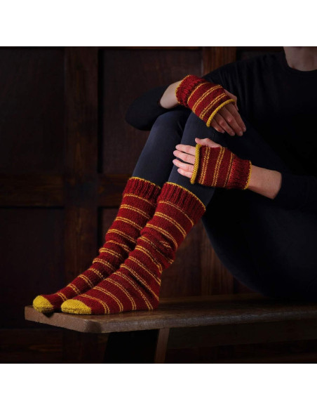 Harry Potter breiset – Gryffindor Sokken en Wanten