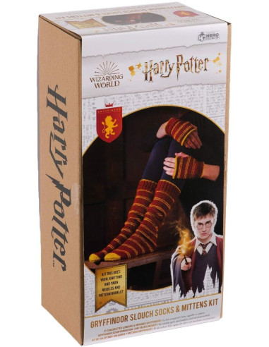 Harry Potter breiset – Gryffindor Sokken en Wanten