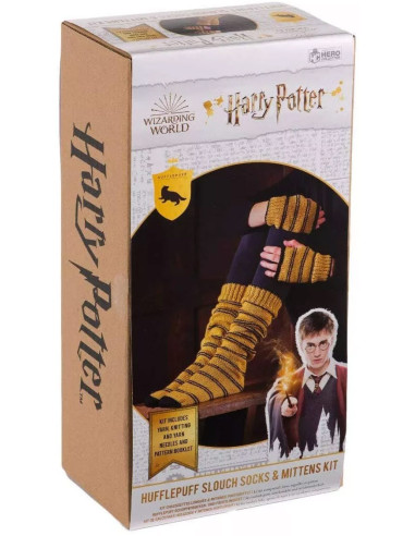 Harry Potter breiset – Huffelpuf Sokken en Wanten