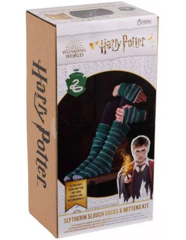 Harry Potter breiset – Sokken en Handschoenen Zwadderich