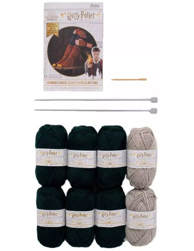 Harry Potter breiset – Sokken en Handschoenen Zwadderich