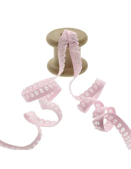 Elastische lingerie slip - Roze
