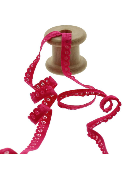 Elastische lingerie slip - Fuchsia