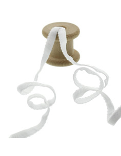 Elastische lingerie ruiter - Wit