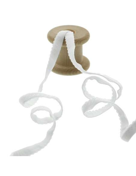 Elastische lingerie ruiter - Wit