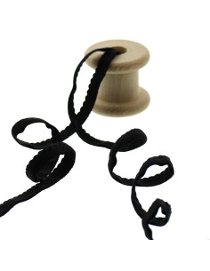 Elastische lingerie ruiter - Zwart