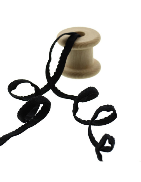 Elastische lingerie ruiter - Zwart