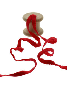 Elastische lingerie ruiter - Rood
