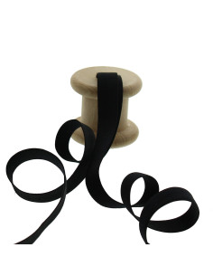 Elastische bh-band 10 mm - Zwart
