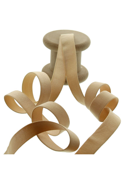 Elastische bh-band 15 mm - Huidskleurig