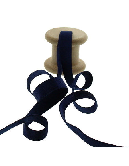 Elastische bh-band 15 mm - Marineblauw