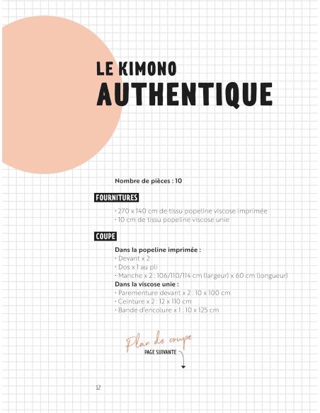 Boek naai je eigen kimono's - klein naaiboekje