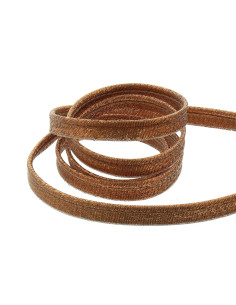 Lurex kledingpaspel - Koperkleurig