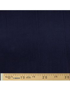 Katoenen ribfluweel - Marineblauw 2