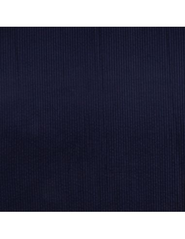 Katoenen ribfluweel - Marineblauw