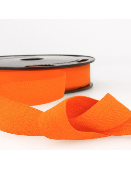 Keperband katoen - Oranje
