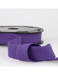 Keperband katoen - Paars