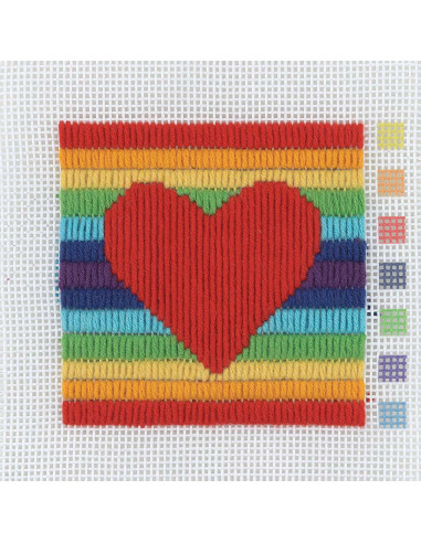 Mijn eerste borduurpakket - Hart