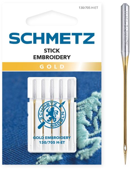 Goud Schmetz naaimachine borduurnaald