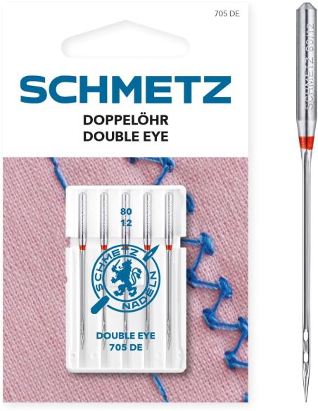 Naald met dubbele oog Schmetz