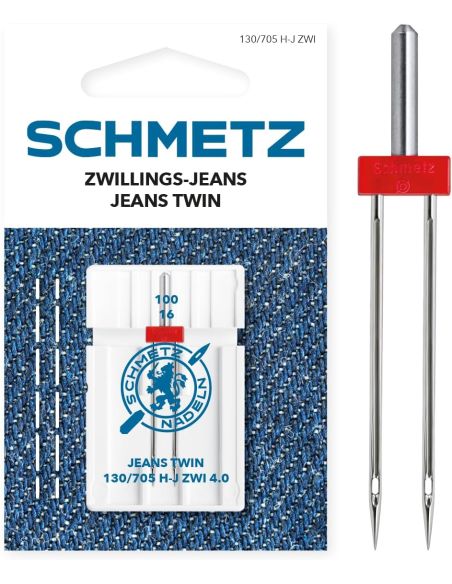Schmetz dubbele jeansnaalden
