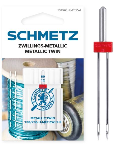 Schmetz metalen dubbele naald