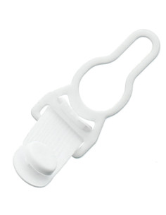 Metalen jarretelgesp - Wit 2