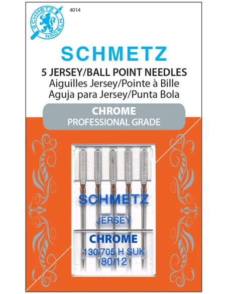 Verchroomde jersey naalden Schmetz